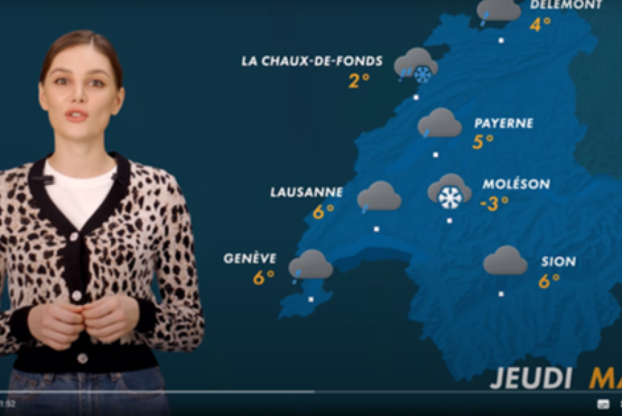 Jade, l'avatar météo de M le Média, fait le buzz !